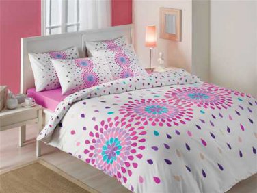 High Quality Twin Single Duvet Cover Set Sunsed Lila(Worldwide Shipping)