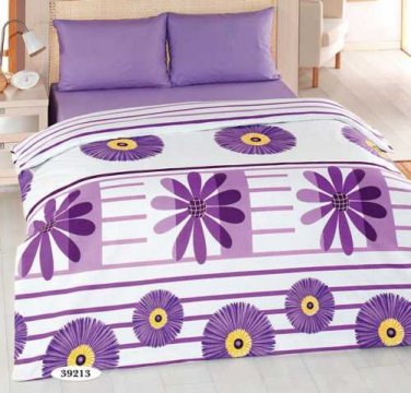 High Quality Double Oueen / Full Duvet Cover Set Vegas Pembe(Worldwide Shipping)