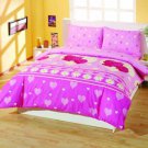 High Quality Double Queen / Full Duvet Cover Set LOVELY(Worldwide Shipping)