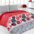 High Quality Double Queen / Full Duvet Cover Set ALMİRA KIRMIZI(Worldwide Shipping)