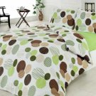 High Quality Double Queen / Full Duvet Cover Set PLAİD YEŞİL(Worldwide Shipping)
