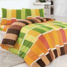 High Quality Double Queen / Full Duvet Cover Set ORANGE(Worldwide Shipping)