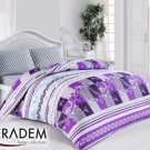High Quality Double Queen / Full Duvet Cover Set MİMOZA LİLA (Worldwide Shipping)