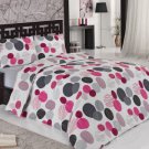 High Quality Double Queen / Full Duvet Cover Set PLAİD GRİ (Worldwide Shipping)