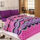 High Quality Double Queen / Full Duvet Cover Set İRİS LİLA (Worldwide Shipping)