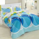 High Quality Double Queen / Full Duvet Cover Set DECORİTE TURKUAZ(Worldwide Shipping)