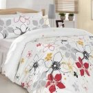 High Quality Double Queen / Full Duvet Cover Set EBRU KIRMIZI(Worldwide Shipping)