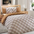 High Quality Double Queen / Full Duvet Cover Set ENERGY KAHVE(Worldwide Shipping)