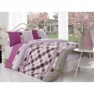 High Quality Double Queen / Full Duvet Cover Set MARBELLA PEMBE(Worldwide Shipping)