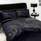 High Quality Double Queen / Full Duvet Cover Set Dobray Siyah(Worldwide Shipping)