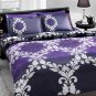 High Quality Double Queen / Full Duvet Cover Set Vianca Lila(Worldwide Shipping)