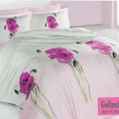 High Quality Double Queen / Full Satin Duvet Cover Set GELİNCİK MOR(Worldwide Shipping)