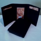 Itemcode PL2615. Mens Brown wallet. A trifold genuine cowhide leather