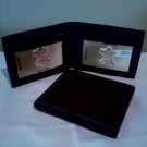 Itemcode PL2211. Mens brown wallet. A bifold in genuine premium cowhide leather