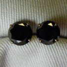 Classic 3.08 Carat Black Diamond Stud Earrings 14K Gold Appraised At $2,550.00