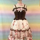 AATP twilight circus jsk I/ mini hat / tight set ivory x brown