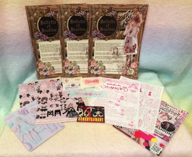 Lolita flyer/ sticker lot