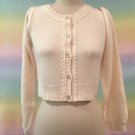 Liz Lisa scalloped cardigan cream