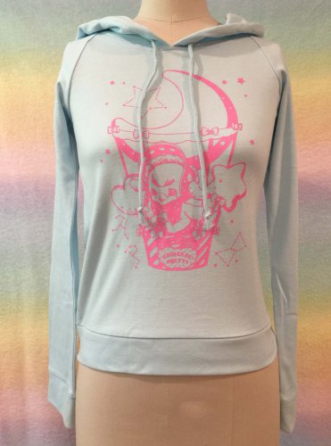 Angelic pretty cotton candy shop parka sax
