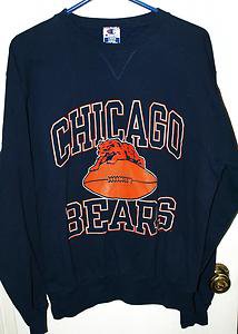 VINTAGE 1994 CHAMPION CHICAGO BEARS SWEATSHIRT-NFL/FOOTBALL - LARGE
