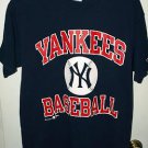 VINTAGE 1995 CHAMPION NY/NEW YORK YANKEES T-SHIRT-MLB/BASEBALL/SPORTS - LARGE