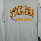 VINTAGE 1995 RUSSELL PRO LINE PITTSBURGH STEELERS T-SHIRT-NFL/FOOTBALL - LARGE