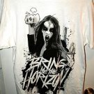 2009 BRING ME THE HORIZON DEATHS DOOR T-SHIRT-MUSIC/HARD ROCK/METAL/PUNK-LARGE