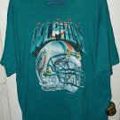 VINTAGE 1995 SALEM 100% COTTON MIAMI DOLPHINS T-SHIRT-NFL/FOOTBALL/SPORTS-XL