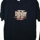 2005 PRE OWNED DUNGEON SIEGE II T-SHIRT-VIDEO GAME/FANTASY/MICROSOFT/PC/COMPUTER