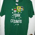 NWT UMBRO RETRO NY/NEW YORK COSMOS T-SHIRT-NASL/SOCCER/FOOTBALL/PELE -LARGE