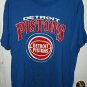 VTG SUPER SOFT ARTEX 50/50 DETROIT PISTONS T-SHIRT-NBA/BASKETBALL/BAD BOYS - XL