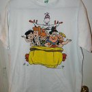 VINTAGE 1995 HANNA BARBERA FLINTSTONES T-SHIRT-TV/CARTOONS/MOVIES/FILMS - LARGE