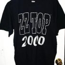 PRE OWNED ZZ TOP 2000 MILLENNIUM TOUR/CONCERT T-SHIRT-MUSIC/ROCK/BLUES/POP-LARGE