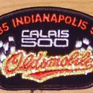 UNUSED 4.5 x 2.5" 1985 INDY 500 OLDS EMBROIDERED IRON/SEW ON PATCH-RACING/CARS