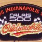 UNUSED 4.5 x 2.5" 1985 INDY 500 OLDS EMBROIDERED IRON/SEW ON PATCH-RACING/CARS