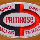 UNUSED 4 x 2.5 PRIMROSE OIL CO EMBROIDERED IRON/SEW ON PATCH-COLLECTIBLES