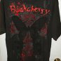 2008 BUCKCHERRY BLACK BUTTERFLY TOUR/CONCERT T-SHIRT-MUSIC/HARD ROCK/METAL - XL