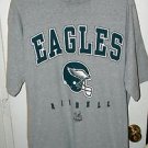 VINTAGE 1998 RIDDELL PHILADELPHIA EAGLES HELMET T-SHIRT-NFL/FOOTBALL - XL