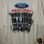 NWT RACING CHAMPIONS FORD RACING DON'T NEED A GOODWRENCH T-SHIRT-NASCAR/CARS-XXL
