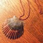 Item 009 Large shell necklace with matching earrings