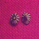 Item 017 Black or Brown Star Stud Earrings