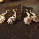 Item 013 Stars on wires earrings.