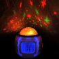 Fashionable 2.0" LCD Music and Starry Sky Alarm Clock w/ Calendar/Thermometer (3 x AAA)