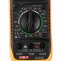 LCD Display Pocket Digital Multimeter Meter Tester for Measurering AC DC Voltage Current Resistan