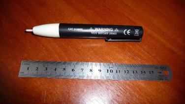 Pen Style Non Contact AC Electric Voltage Detector Sensor Tester 90V~1000V with Clip