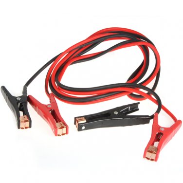 Car Battery Cable / Booster Cable 11.8 Feet Overstriking Copper Emergency Battery Clip