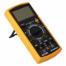 Excel Best-DT9205A Automatic Range Digital LCD Multimeter Black Yellow