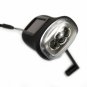 Solar Powered Hand Crank 3 Mode Flashlight Torch