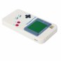 Game Boy Style Soft Silicone Case for iPhone 4 White
