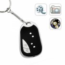 720 x 480 Hi-Res Key Chain Car Remote Pinhole Camera DVR Black